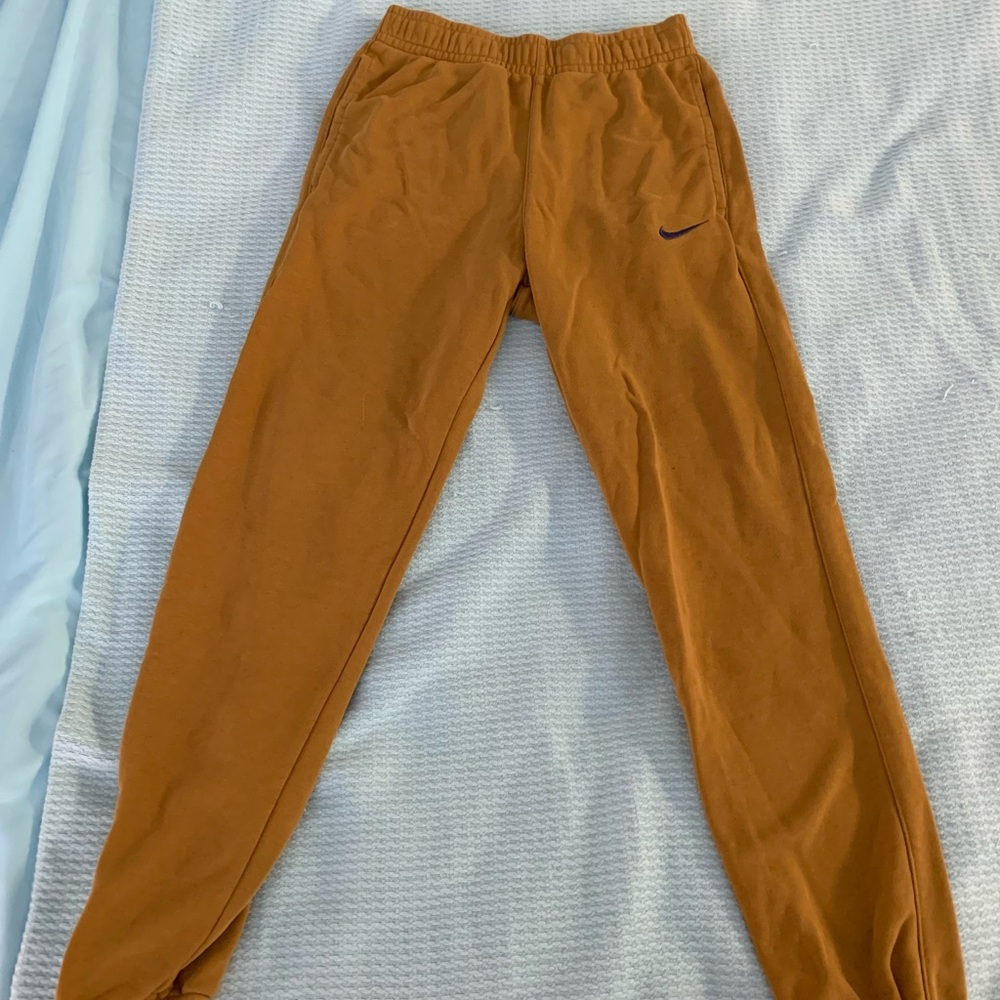 Nike Limited Edition Mustard Colored Sweatpants